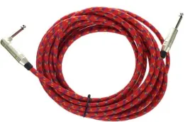 gc-6-pr-vintage-red-przewod-git-2-x-jack-6-m-zlacza-amphenol-harley-benton