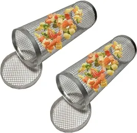 2x-kosz-do-grillowania-warzyw-grill-30cm-zestaw-szt-ruszt-siatka-obrotowa
