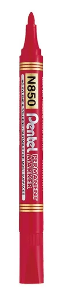 marker-permanent-pentel-okragly-czerwony