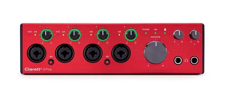 focusrite-clarett-4pre-interfejs-audio-usb-darmowe-oprogramowanie-marka-focusrite-model-clarett-4pre