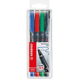 foliopis-stabilo-ohpen-f-niezmywalny-0-7mm-4sztuki-w-etui-842-4
