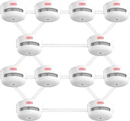 x-sense-xs01-wr-czujka-dymu-bezprzewodowa-250-m-mini-alarm-12-sztuk