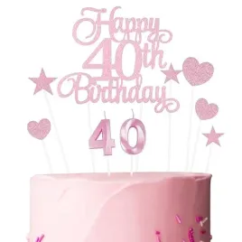 toppery-urodzinowe-rozowe-do-tortu-happy-40-birthday-dekoracja-na-urodziny