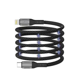 maxlife-kabel-magnetyczny-mxuc-11-usb-c-lightning-10-m-27w-czarny-nylonowy