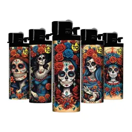 5-x-zapalniczka-krzesiwowa-tq-la-catrina-mix-wzorow
