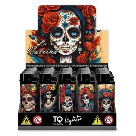 50-x-zapalniczka-krzesiwowa-tq-la-catrina-mix-wzorow