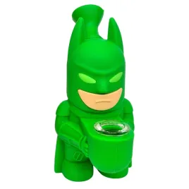 bongo-fajka-wodna-silikon-batman-zielony-14cm