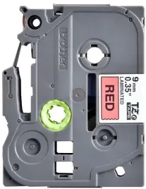 tasma-brother-tze-421-9mm-8m-czerwona-tasma-czarny-napis-oryginalna