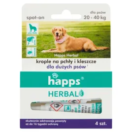 zestaw-szczotka-trymer-dla-psa-krople-na-pchly-i-kleszcze-happs-dla-psow