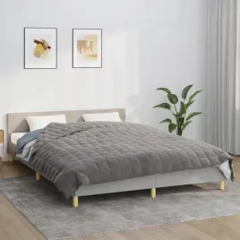 vidaxl-koc-obciazeniowy-szary-220x240-cm-15-kg-tkanina
