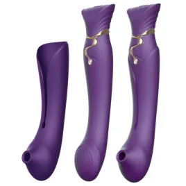 zalo-queen-set-twilight-purple-wibrator-pulsewave-podgrzewany-21-6-cm