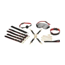 xr-brands-deluxe-zestaw-bondage-czarno-czerwony-weganska-skora