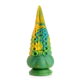 xr-brands-monstropous-model-silikonowy-marmurkowy-zielono-zolty-25-cm