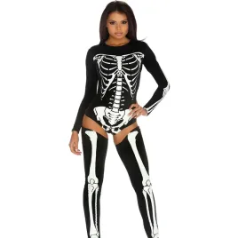 fiore-hosiery-kostium-skeleton-xs-s-z-nadrukiem-kosci-i-ocieplaczami