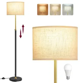 lampa-podlogowa-vasagle-regulowana-140-170cm-zloto-czarna-e27-led