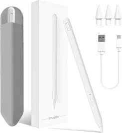 rysik-do-ipad-aktywny-usb-c-odrzucanie-dloni-precyzyjny-led-bialy