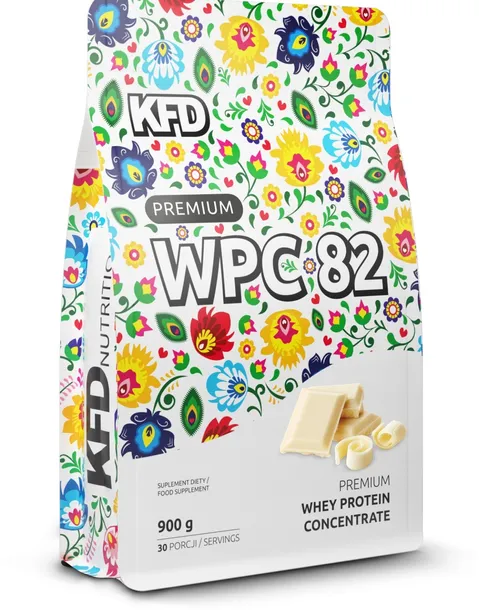 KFD Premium WPC 82 Białko 900 g odżywka białkowa biała czekolada
