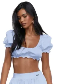 missguided-blekitny-top-z-falbanka-i-bufiastymi-rekawami-m-1kk