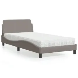 vidaxl-lozko-z-materacem-dover-taupe-100x200-cm-obite-tkanina