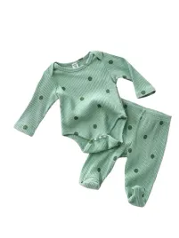 shein-miekki-bawelniany-komplet-niemowlecy-zielony-62-1ke