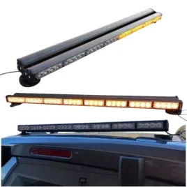 lampa-ostrzegawcza-kogut-na-magnes-belka-64-led-pomaranczowa-12v-stroboskop