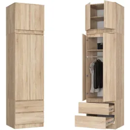 szafa-z-nadstawka-2d2s-na-ubrania-60-cm-do-pokoju-sypialni-dab-sonoma