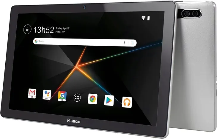 TABLET 10CALI FHD IPS 64GB PAMIĘCI ANDROID 11 SREBRNY METALOWY 6000MAH WIFI
