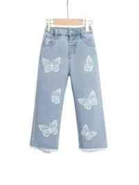 shein-jeansowe-spodnie-dzieciece-z-motylkami-i-rozcieciami-110-116-1jg