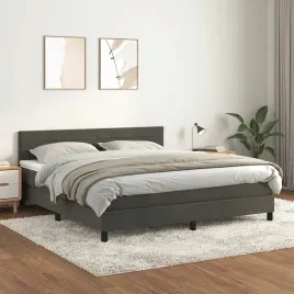 vidaxl-lozko-kontynentalne-z-materacem-ciemnoszare-180x200cm-aksamit