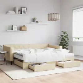vidaxl-sofa-rozsuwana-z-szufladami-kremowa-90x200-cm-tkanina
