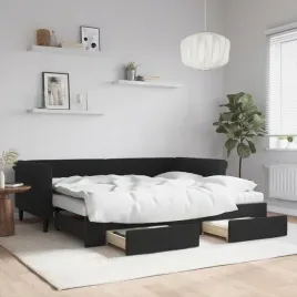 vidaxl-sofa-rozsuwana-z-szufladami-czarna-90x200-cm-aksamit