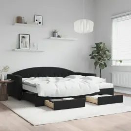 vidaxl-sofa-rozsuwana-z-szufladami-czarna-90x200-cm-aksamit
