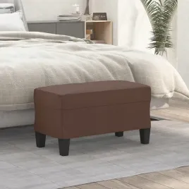 vidaxl-lawka-brazowa-70x35x41-cm-tapicerowana-sztuczna-skora