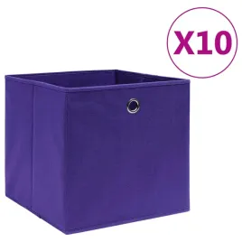 vidaxl-pudelka-z-wlokniny-10-szt-28x28x28-cm-fioletowe