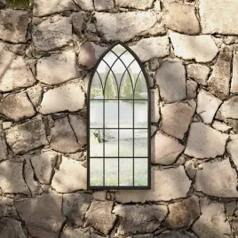 vidaxl-lustro-ogrodowe-czarne-70x30-cm-zelazne
