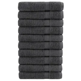 vidaxl-reczniki-premium-solund-10-szt-antracytowe-80x200-cm