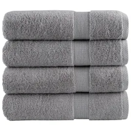vidaxl-reczniki-premium-solund-4-szt-szare-50x100-cm