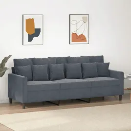 vidaxl-sofa-3-osobowa-ciemnoszara-180-cm-obita-aksamitem