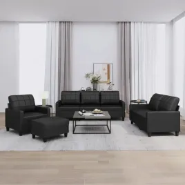 vidaxl-4-osobowa-sofa-z-poduszkami-czarna-sztuczna-skora