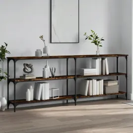 vidaxl-stolik-konsolowy-przydymiony-dab-200x29x75-cm