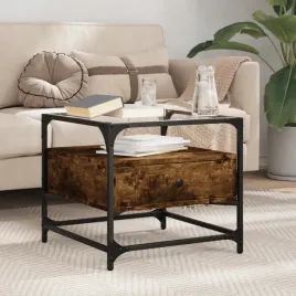 vidaxl-stolik-kawowy-ze-szklanym-blatem-przydymiony-dab-50x50x45-cm