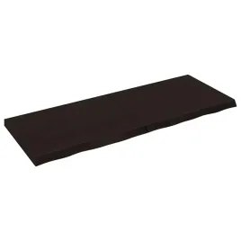 vidaxl-polka-ciemnobrazowa-160x60x-2-6-cm-wykonczone-drewno-debowe