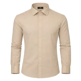 koszula-meska-bezowa-slim-fit-j380