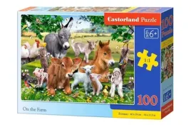 puzzle-100-elementow-zwierzeta-na-farmie-castor