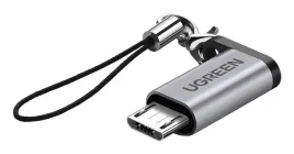 ugreen-50590-przejsciowka-do-kabli-micro-usb-usb-c-szary