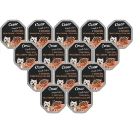 cesar-mokra-karma-dla-psa-wolowina-i-indyk-w-sosie-14x-150g