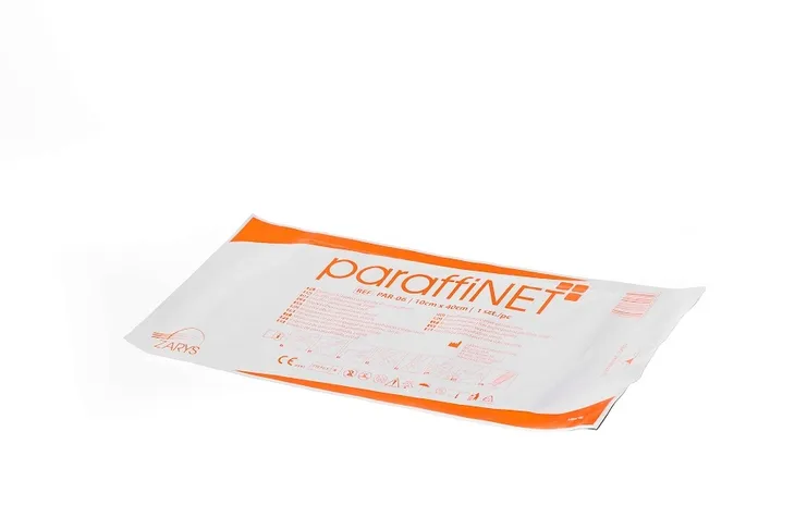 paraffiNET opatrunek parafinowy jałowy 10 × 40 cm 10 szt.