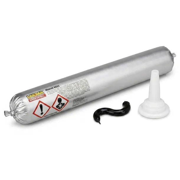 Uszczelniacz Silikon Jednoskładnikowy MODESIL LAKMA NO33 600 ml czarny