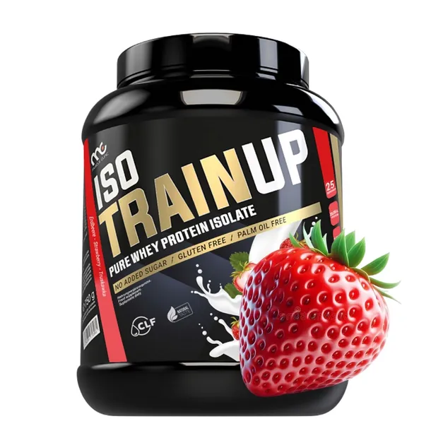 Muscle Clinic Iso Train Up 750g WPI izolat białka serwatkowego truskawka