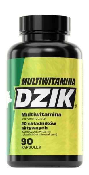 WK Dzik Multiwitamina 90 kapsułek kompleks witamin i minerałów